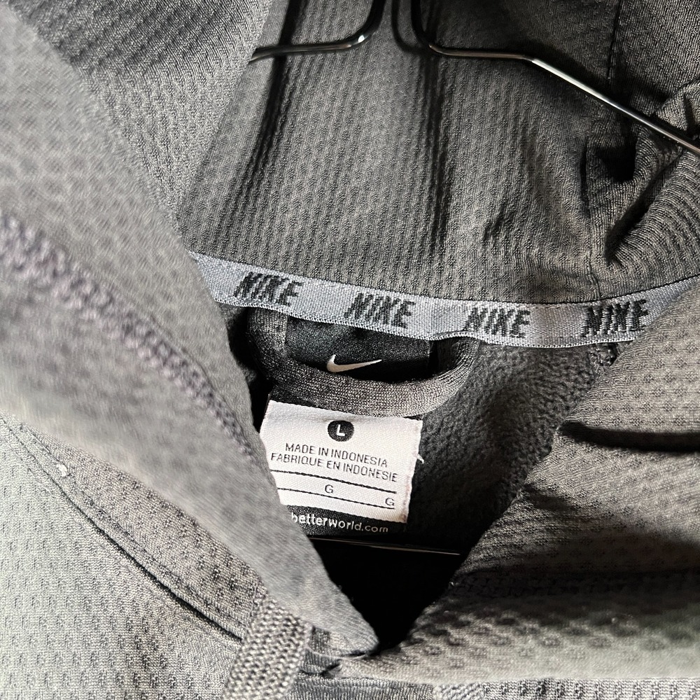 Xavier Musketeers Hoodie Men Large Gray NCAA Basketball Nike Therma Fit Pullover - Picture 8 of 11